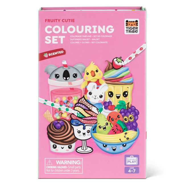 Tiger Tribe Tiger Tribe Scented Colouring - Fruity Cutie