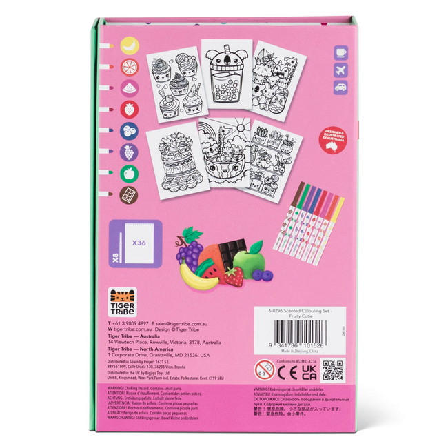 Tiger Tribe Tiger Tribe Scented Colouring - Fruity Cutie