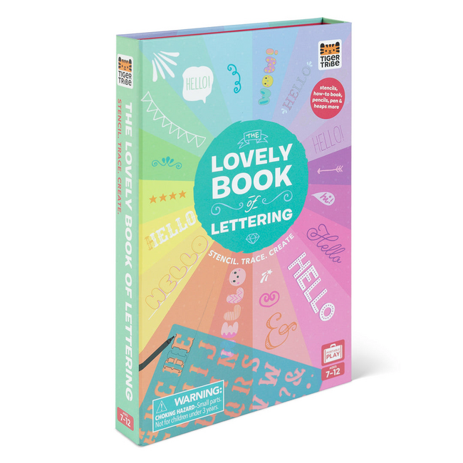 Tiger Tribe Tiger Tribe - The Lovely Book of Lettering
