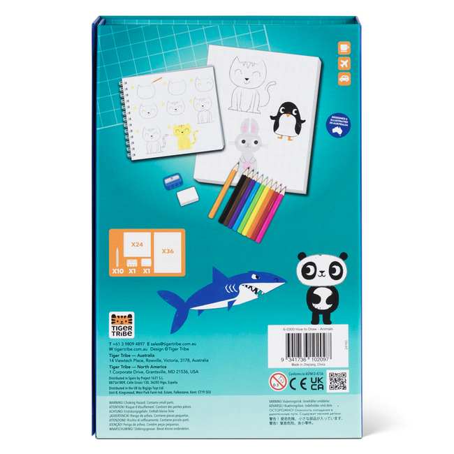 Tiger Tribe Tiger Tribe - How to Draw - Animals TG6-0300