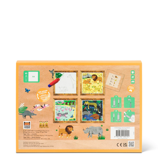 Tiger Tribe Tiger Tribe Magic Painting World - Safari Adventures 14025