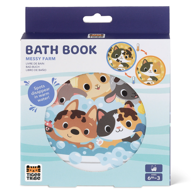 Tiger Tribe Tiger Tribe - Bath Book - Messy Farm