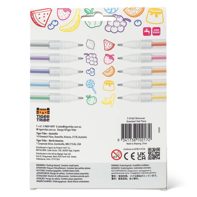 Tiger Tribe Tiger Tribe - Scented Gel Pens