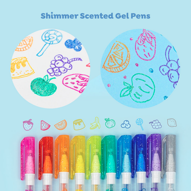 Tiger Tribe Tiger Tribe - Scented Gel Pens