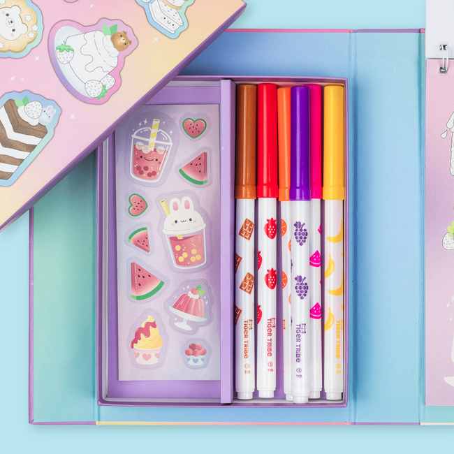 Tiger Tribe Tiger Tribe - Stacks of Scented Stickers Dreamy Desserts