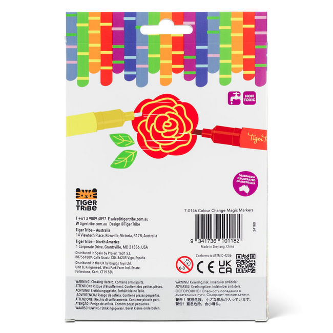 Tiger Tribe Tiger Tribe - Colour Change Magic Markers TG7-0146
