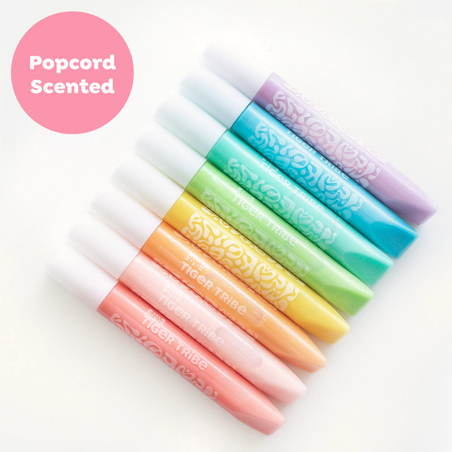 Tiger Tribe Tiger Tribe - Scented Popcorn Puffy Pens TG7-0170