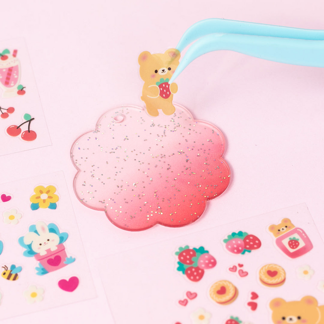 Tiger Tribe Tiger Tribe - Sticker Craft Kit - Kawaii Bag Charms TG6-0334