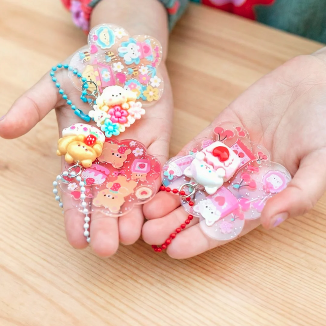 Tiger Tribe Tiger Tribe - Sticker Craft Kit - Kawaii Bag Charms TG6-0334
