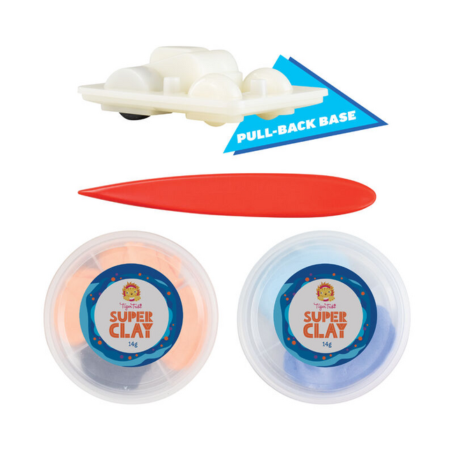 Tiger Tribe Tiger Tribe - Clay Craft Pull Back Hovercraft TG6-0326