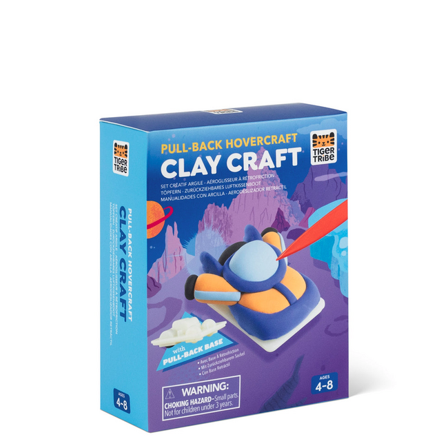 Tiger Tribe Tiger Tribe - Clay Craft Pull Back Hovercraft TG6-0326