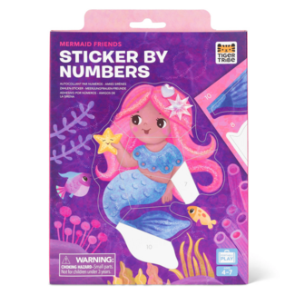 Tiger Tribe Tiger Tribe - Sticker by Number Mermaid Friends TG6-0362