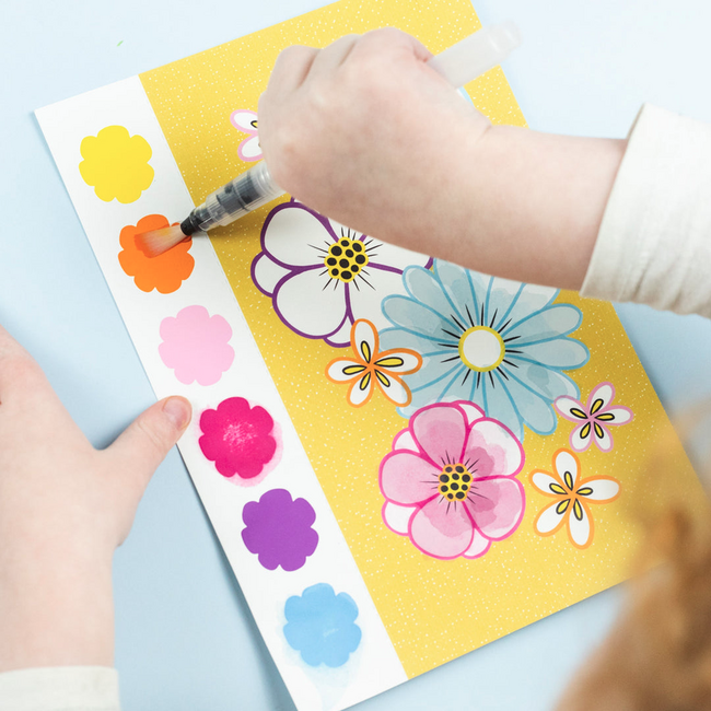 Tiger Tribe Tiger Tribe - Paint a Picture Set Butterflies and Flowers TG14-032