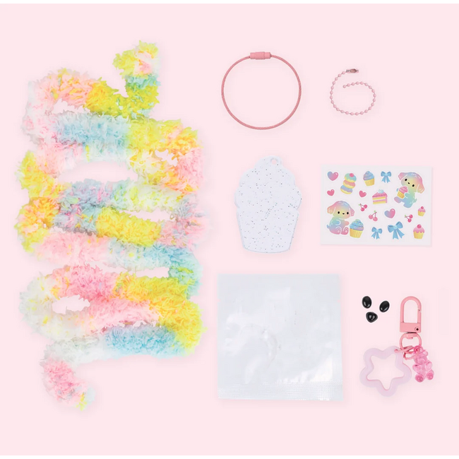 Tiger Tribe Tiger Tribe - Bag Charm Kit - Fluffy Dog TG6-0330