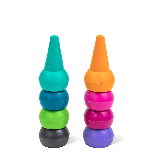 Tiger Tribe Tiger Tribe - Stackable Crayons - Candy Colours TG7-0162