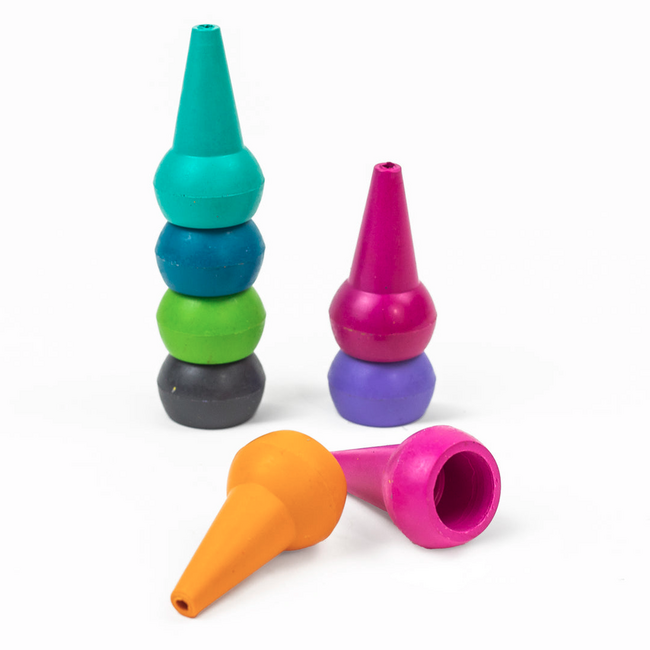 Tiger Tribe Tiger Tribe - Stackable Crayons - Candy Colours TG7-0162