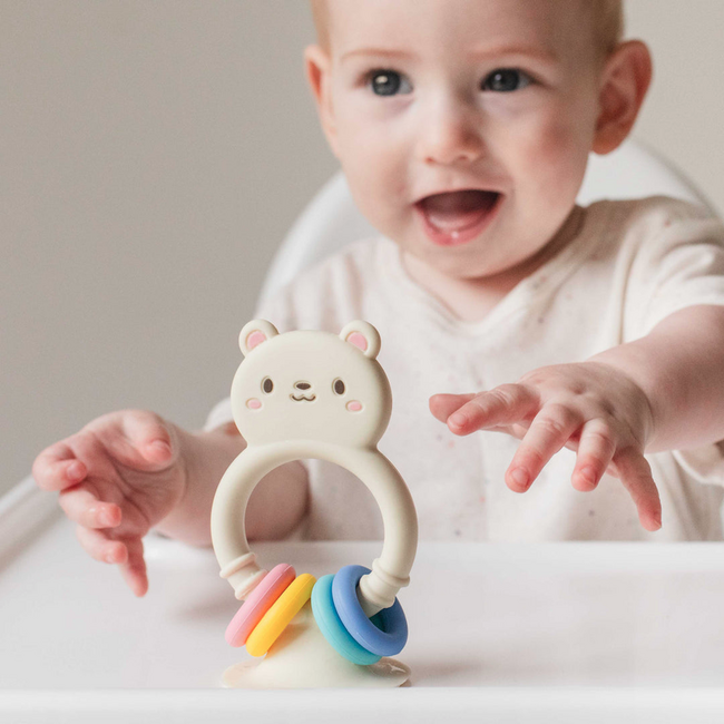 Tiger Tribe Tiger Tribe - High Chair Buddy - Silicone Bear TG1-1042