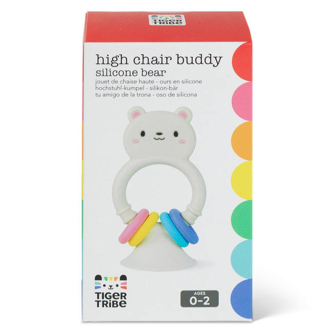 Tiger Tribe Tiger Tribe - High Chair Buddy - Silicone Bear TG1-1042