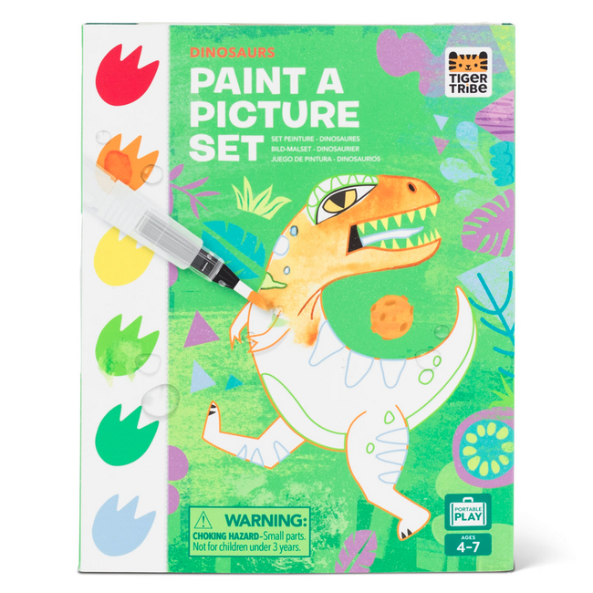 Tiger Tribe Tiger Tribe - Paint a Picture Set Dinosaurs TG14-031