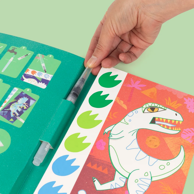 Tiger Tribe Tiger Tribe - Paint a Picture Set Dinosaurs TG14-031