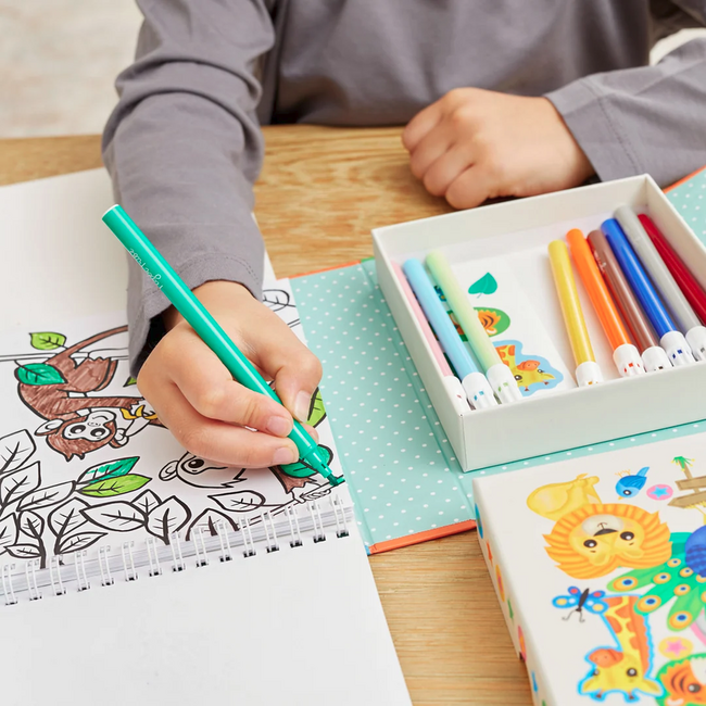 Tiger Tribe Tiger Tribe - Colouring Set - Zoo TG6-0294