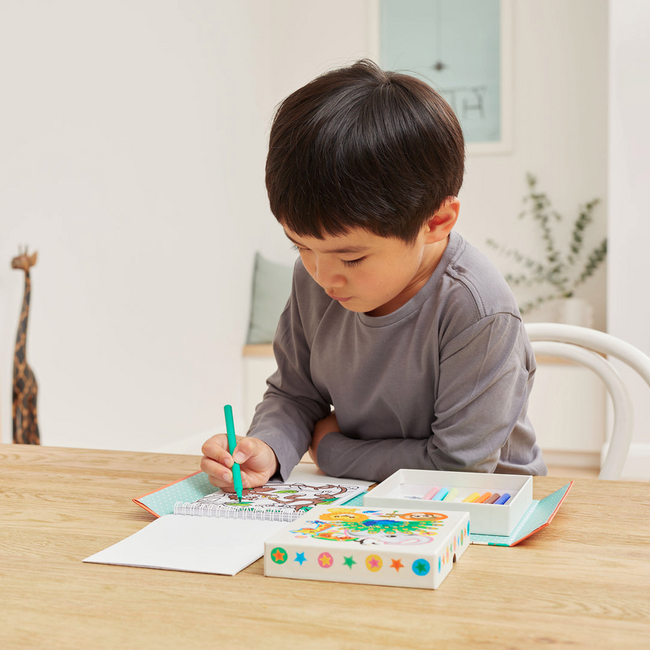 Tiger Tribe Tiger Tribe - Colouring Set - Zoo TG6-0294