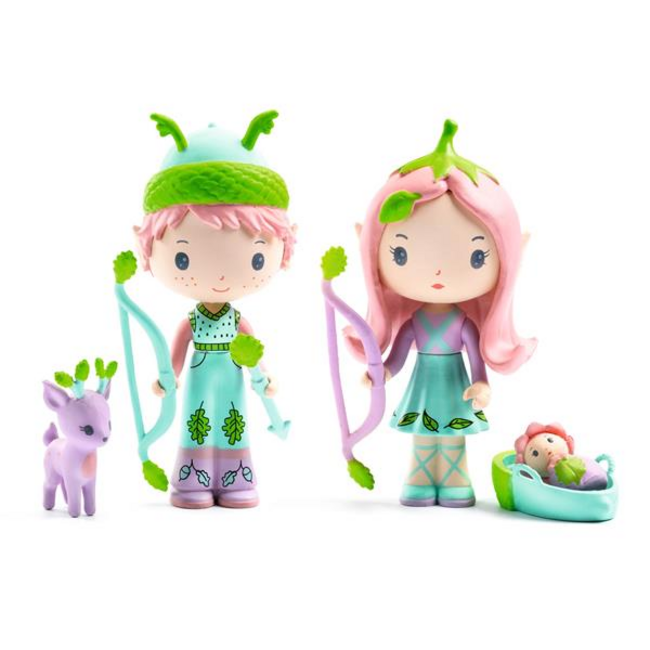 ILO DJECO - Tinyly - Lily & Sylvestre Figurines