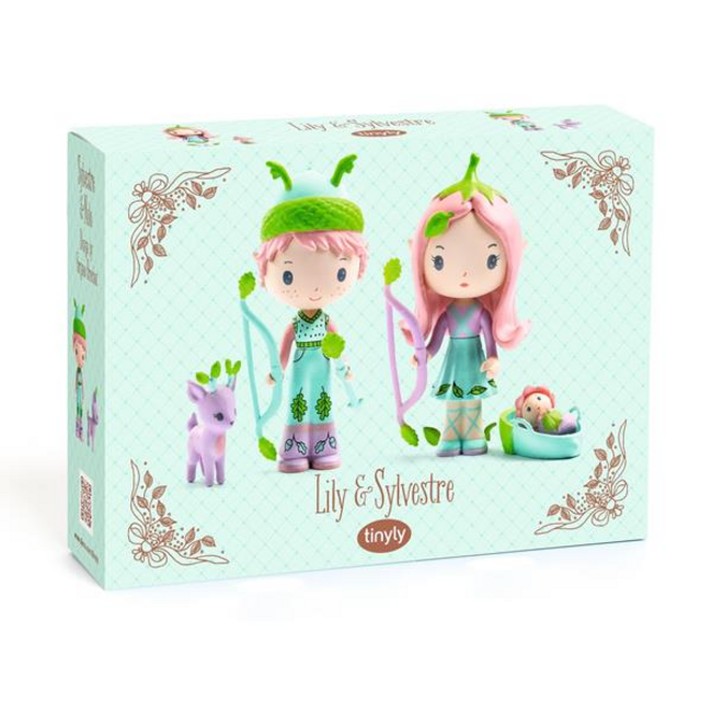 ILO DJECO - Tinyly - Lily & Sylvestre Figurines
