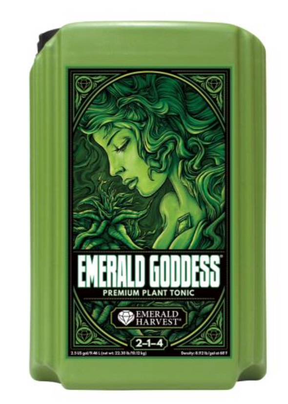 Emerald Harvest Emerald Goddess 2 5 Gal 9 46 L 2 Cs Canada Sweet Leaf Hydroponics