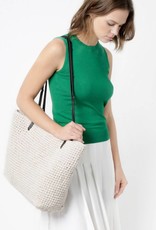 Carrie On Tote Kit White Noise / Black Leather