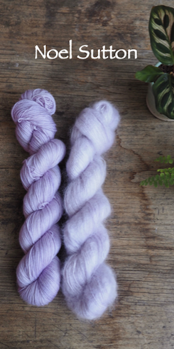 Botanical Yarn Sweet Pea  Suri Alpaca/Mulberry Silk by Botanical Yarn