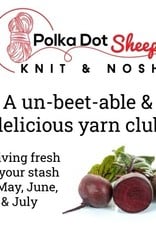 Polka Dot Sheep Polka Dot Sheep Knit & Nosh Yarn Club
