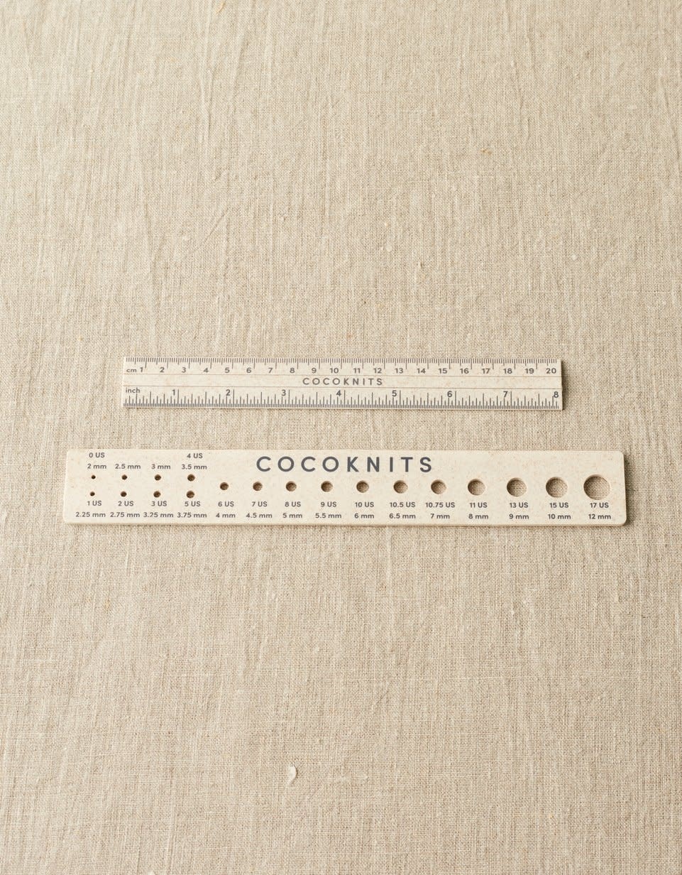 Cocoknits W&Co. Cocoknits Ruler & Gauge