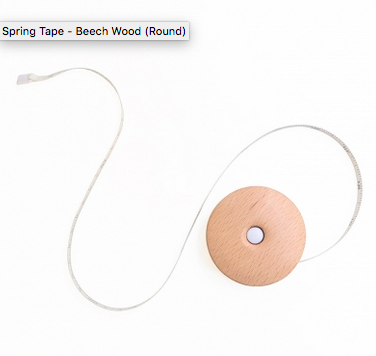Knitters Pride Spring Tape Beech Wood Round
