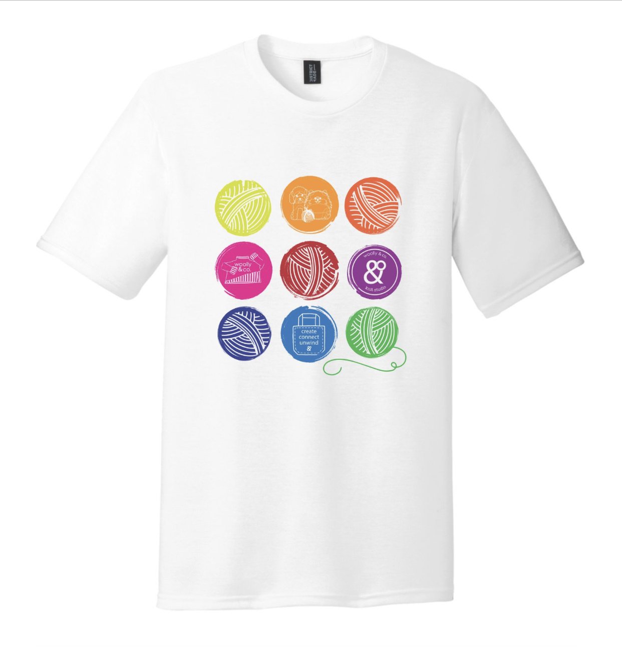 Woolly&Co. Woolly Yarn Ball Tees