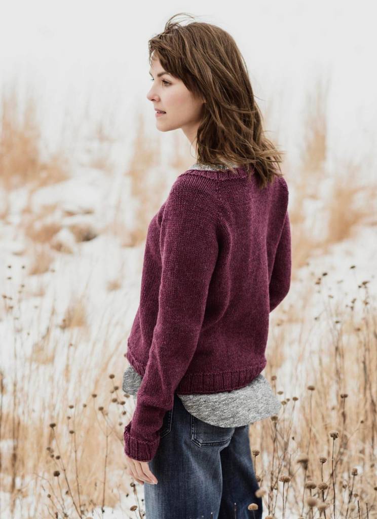 Cromwell Pullover - Blue Sky Fibers