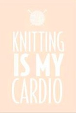 Knitting Is My Cardio Notepad