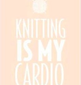 Knitting Is My Cardio Notepad