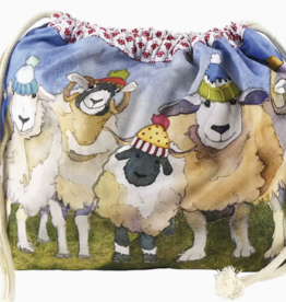 Happy Sheep Drawstring Bag