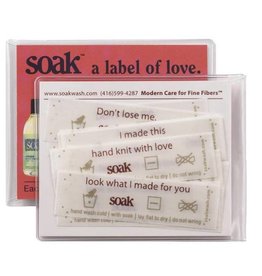 SOAK Soak Care Labels