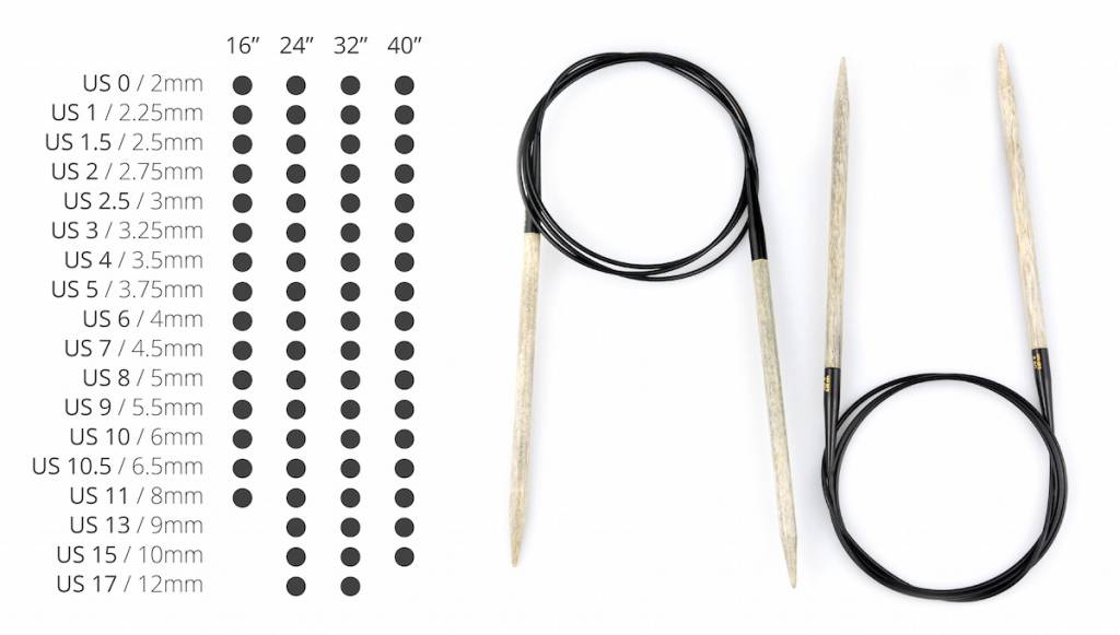 Lykke Lykke Driftwood 32" Circular US 9 Needle