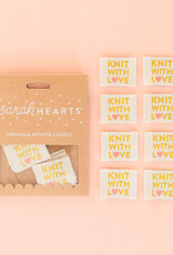 Sarah Hearts Cotton Labels