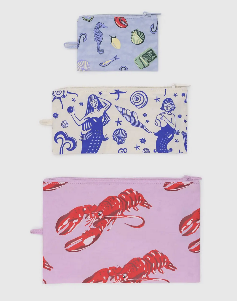 Baggu Baggu Flat Pouch Set