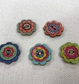 Big Bad Wool Big Bad Wool Zinnia 5/8" Buttons