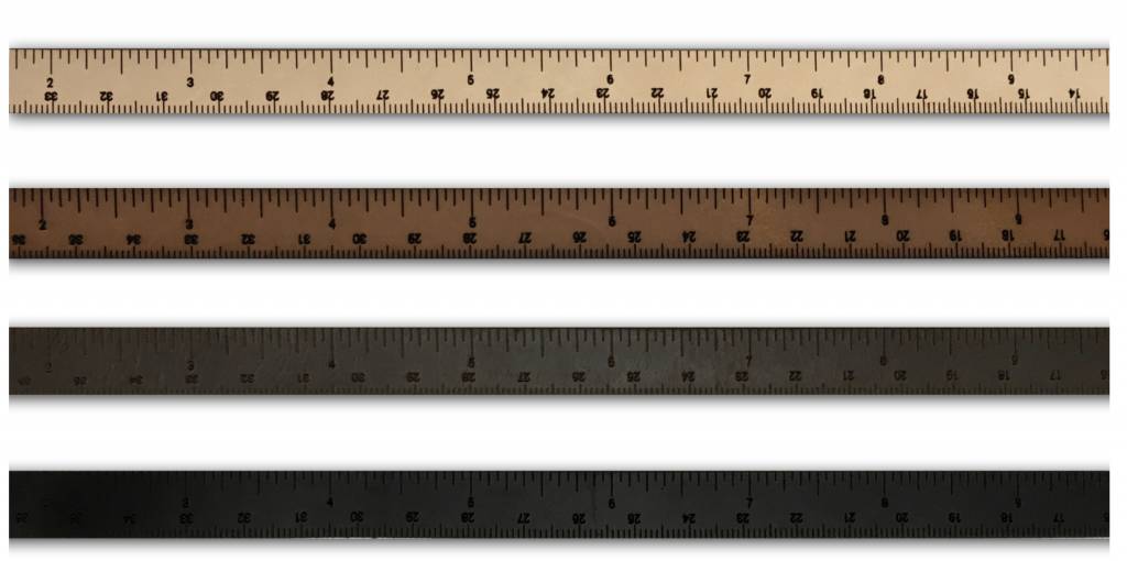 ILOVEHANDLES Wrist Ruler in Black Size 17"