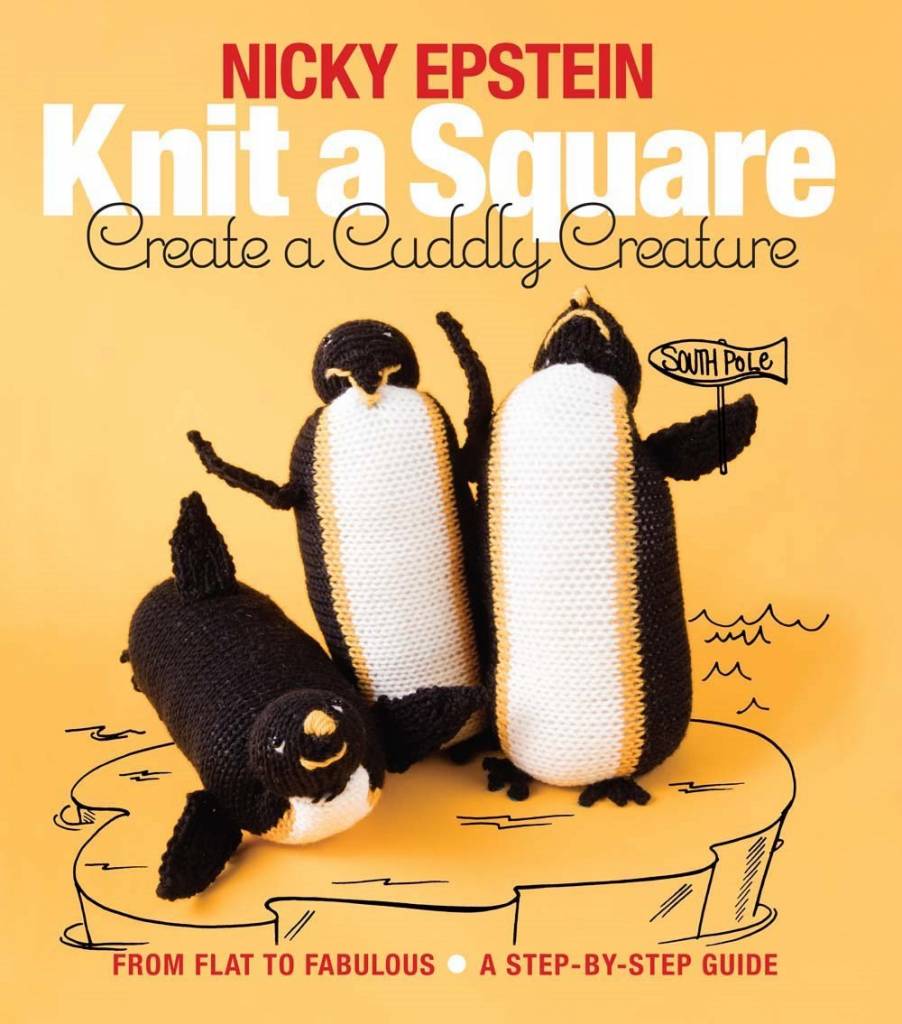 KNIT A SQUARE Creat a Cuddly Creature Book