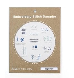 Kiriki Embroidery Stitch Sampler Kit