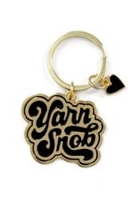 shelli Can Yarn Snob Keychain (Black)