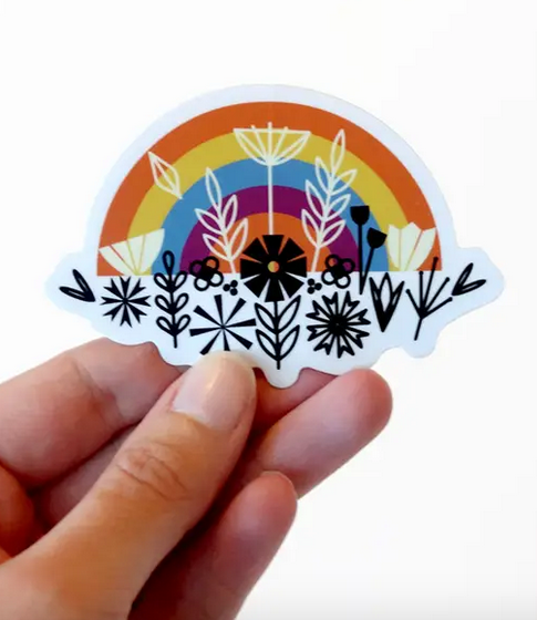 Love Coloring Postcard by Amber Leaders 5x7 includes 1 sticker