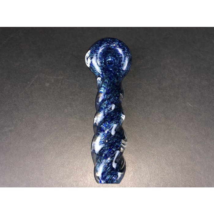 Humboldt Studios Blue w/ Royal Blue Frit Spoon